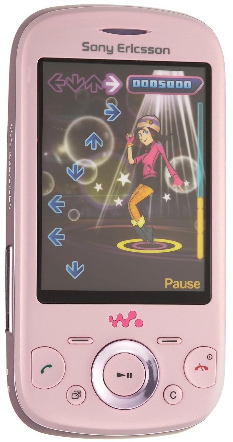 索尼爱立信w20音乐滑盖手机(非定制,粉色,支持flac无损音频格式,完美